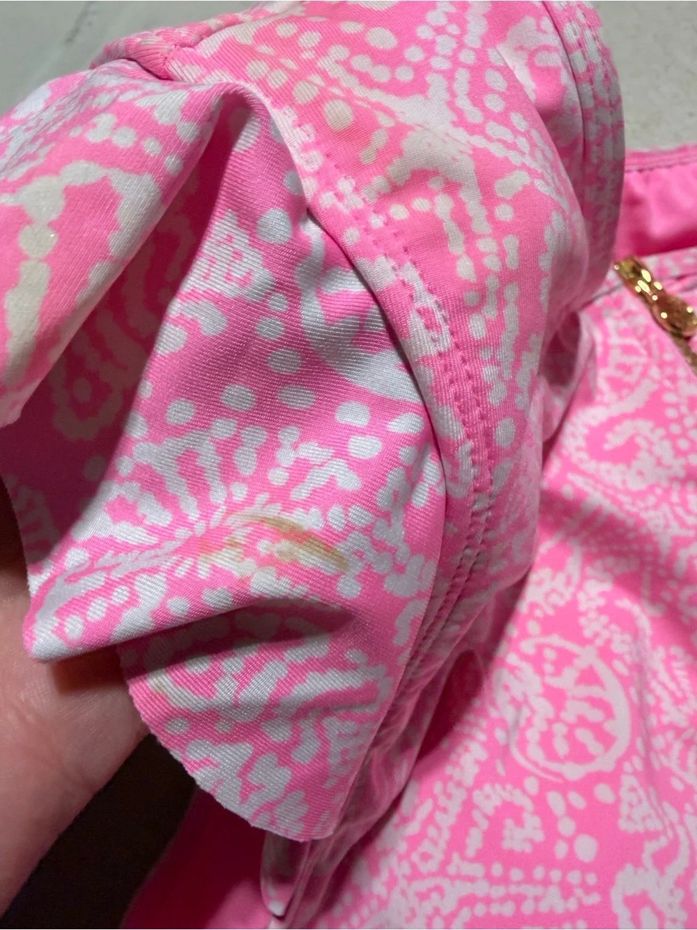 Lilly Pulitzer Pink Paisley One-Piece Swimsuit